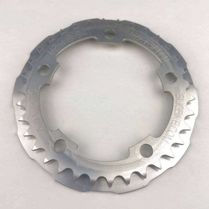 画像3: ガード一体型チェーンリング（34,35T PCD110） (3)